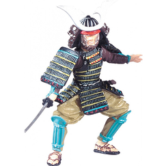 Figurine Samurai at the saber