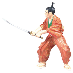 Figurine The samurai with the kimono