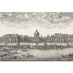View of the Collège des Quatre Nations in Paris,- Israël Silvestre