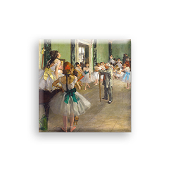 Degas The Ballet Class Magnet