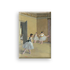 Le foyer de la danse à l'Opéra de la rue Le Peletier