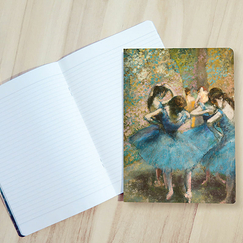 Notebook Edgar Degas - Blue dancers, 1893-1896