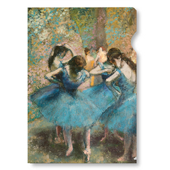 Sous-chemise : Danseuses bleues