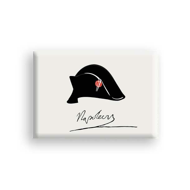 Magnet Napoleon's Bicorne Hat and Signature