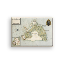 Magnet - Plan de l'île d'Aix