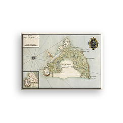 Magnet Map of the Isle of Aix