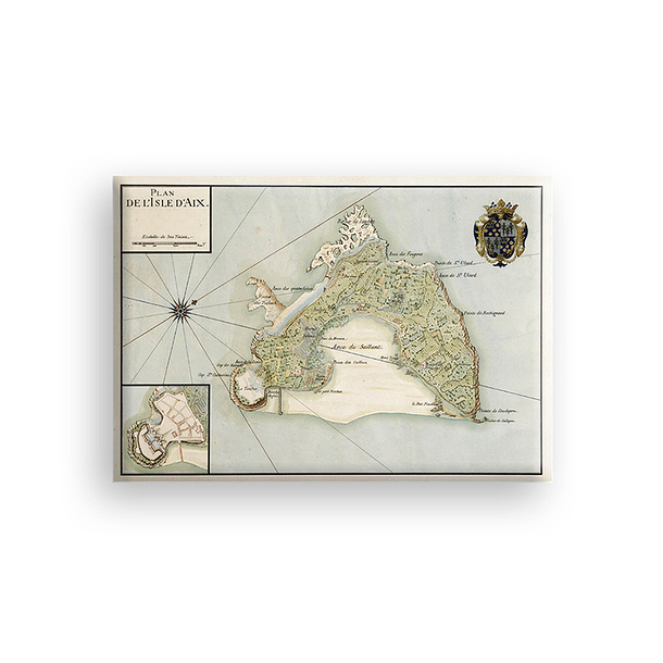 Magnet Map of the Isle of Aix