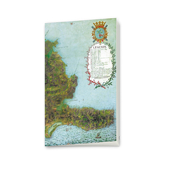 Map of Corsica - Small notebook