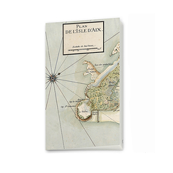 Small Notebook Map of the Isle of Aix, mid-18th century