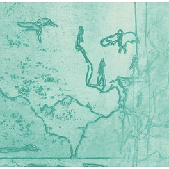 Engraving Pelican Island - Peter Doig