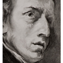 Portrait of Chopin - Delacroix