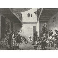 Jewish wedding in Morocco - Eugène Delacroix