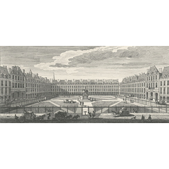 Paris, place Royale, depuis la place des Vosges - Jacques Rigaud