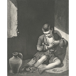 Le jeune mendiant - Bartolomé Esteban Murillo