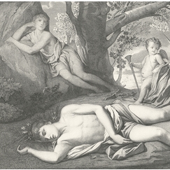 Écho et Narcisse ou la mort de Narcisse