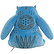 Blue Hippopotamus Cuddly toy - Large