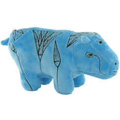 Blue Hippopotamus Cuddly toy - Small