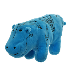 Blue Hippopotamus Cuddly toy - Small