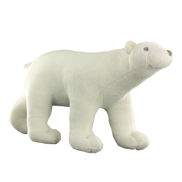 peluche ours blanc