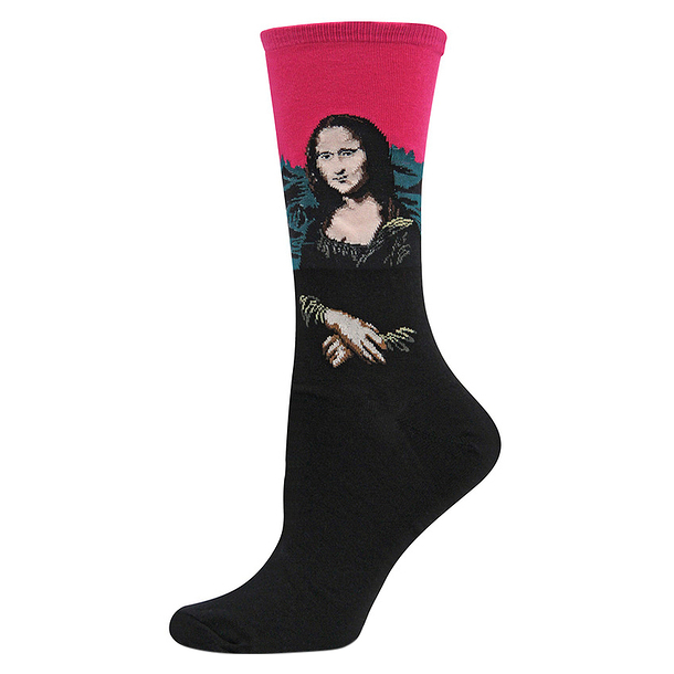 Socks Mona Lisa - Brightpink for woman