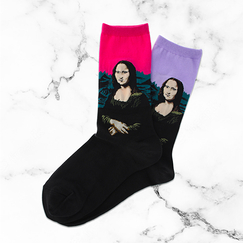 Socks Mona Lisa - Brightpink for woman