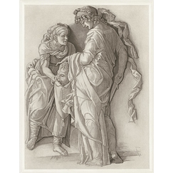 Engraving Judith - Andrea Mantegna