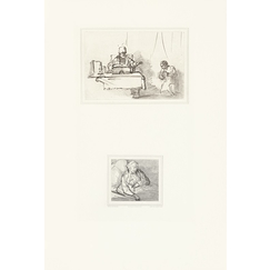 Two sketches - Rembrandt