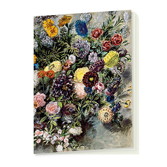 Delacroix Bouquet de fleurs Notebook