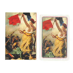 Jeu de 54 cartes Delacroix La Liberté guidant le peuple