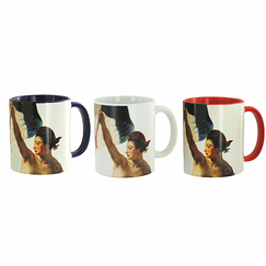 Mug Delacroix La Liberté guidant le peuple - Rouge