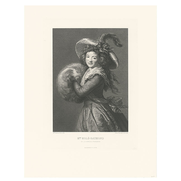 Madame Molé-Raymond, sociétaire de la Comédie française