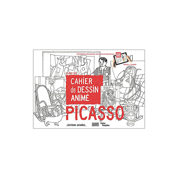 Cahier de dessin animé Picasso