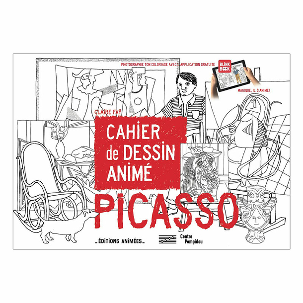 Cahier de dessin animé Picasso