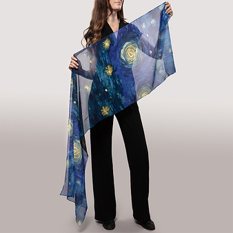 Vincent van Gogh Starry Nights Stole