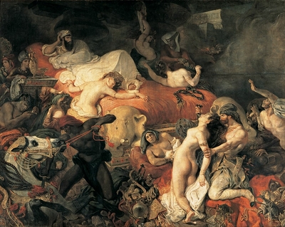 The Death of Sardanapale