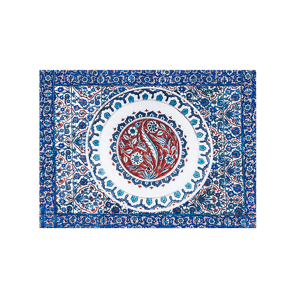 Placemat Iznik Saz leaf