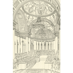 Le banquet impérial au palais des Tuileries, mariage de Napoléon et de Marie-Louise, 1810