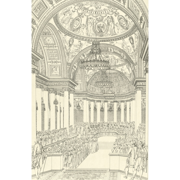 Le banquet impérial au palais des Tuileries, mariage de Napoléon et de Marie-Louise, 1810