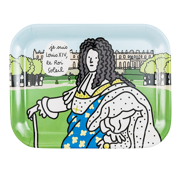 Plateau Je suis Louis XIV, le Roi Soleil
