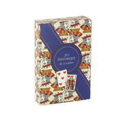 Jeu historique de 52 cartes