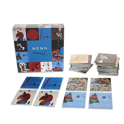 Mémo Miró - Jeu de mémoire 60 cartes