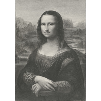 Portrait de Mona Lisa - Antoine-François Dezarrois