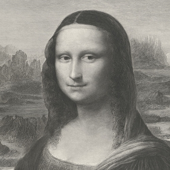 Portrait de Mona Lisa - Antoine-François Dezarrois