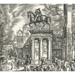 Colleone of Venise - Albert Decaris