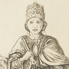 Papa (d'Après le Tarot de Mantegna)