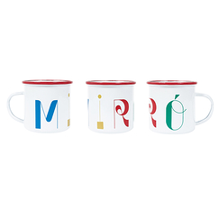 *Miró tin cup - Red NPC