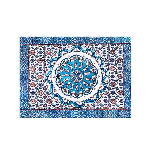 Set de table Iznik Fond turquoise