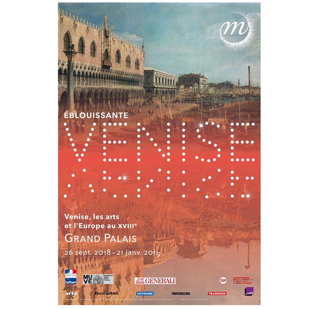 Affiche de l'exposition Éblouissante Venise