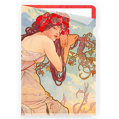 Clear File Mucha - Summer