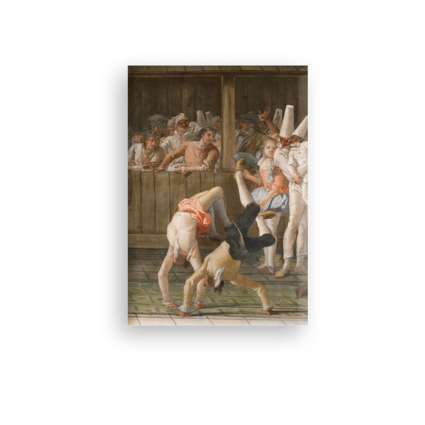 Magnet Tiepolo Polichinelles et saltimbanques